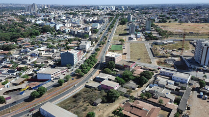 Obraz premium Drone footage