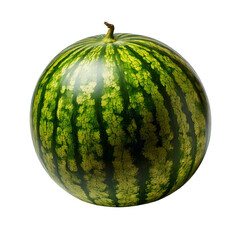 watermelon, generative ai, isolated on white transparent background, png element