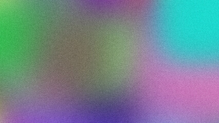 Futuristic Gradient Background with Subtle Grainy Noise for Posters, Vibrant Gradient Poster with Bold Colors and Grainy Texture