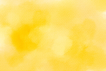 Yellow watercolor abstract texture background vector. Watercolor illustration for art, craft, and design projects.