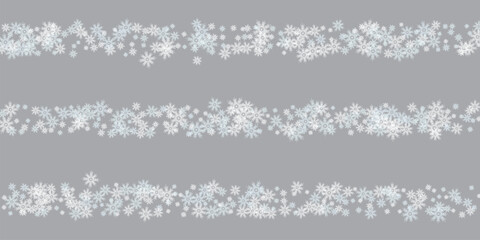 christmas background with snowflakes