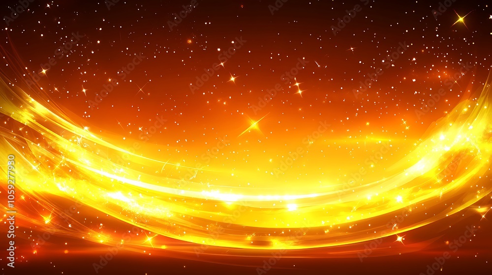 Wall mural golden abstract background clean blank canvas with empty space for designs
