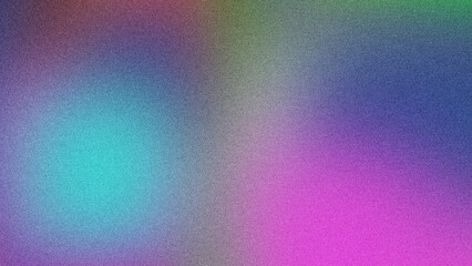Futuristic Gradient Background with Subtle Grainy Noise for Posters, Vibrant Gradient Poster with Bold Colors and Grainy Texture