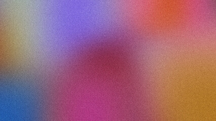 Futuristic Gradient Background with Subtle Grainy Noise for Posters, Vibrant Gradient Poster with Bold Colors and Grainy Texture