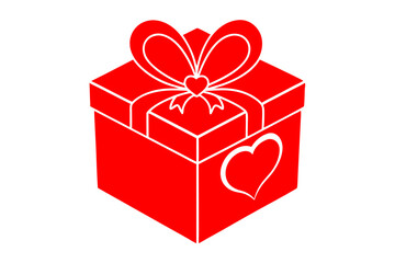 Valentine Gift Boxes | isolated vector illustration on white background