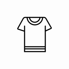 t shirt icon sign vector