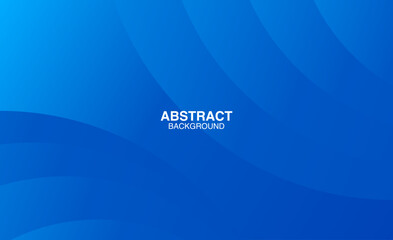 Abstract blue color background. Dynamic shapes composition. Vector illustration.