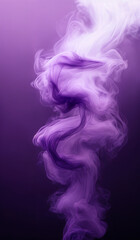 Obraz premium Abstract purple smoke background texture. AI generated.
