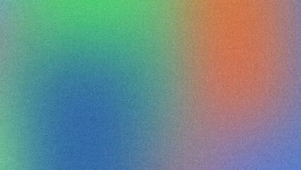 Futuristic Gradient Background with Subtle Grainy Noise for Posters, Vibrant Gradient Poster with Bold Colors and Grainy Texture