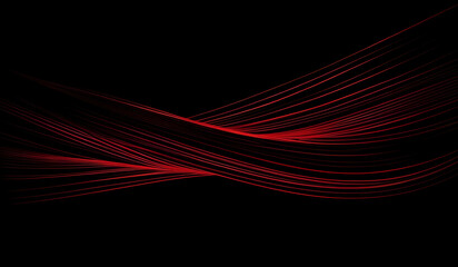 Black background with abstract red color