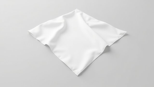 High-quality bandana mockup for showcasing logos, patterns, or brand elements. Realistic folds and texture provide a professional presentation.