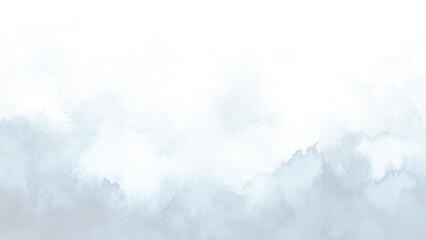 Blue watercolor background vector.