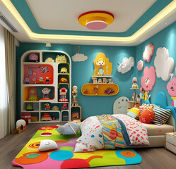 room with toys