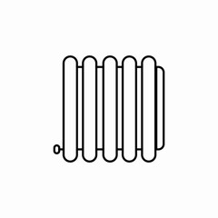heating battery icon sign vector