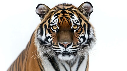 Obraz premium Majestic Bengal Tiger Captivates with Intense Gaze