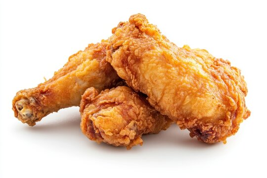 Zinger or chicken broast wrap on a white background