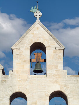 Saintes-Maries-de-la-Mer cathedral, a 12th century cathedral, France