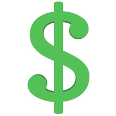 green dollar symbol png, illustration, dollars, dollar sign. Dollar icon, golden doller, rupees sign, pound sign, transparent png, clip art, money, gold, wealth, 💵, 💶, 💷,💲