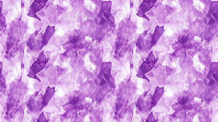 Fototapeta premium Vibrant violet tie dye seamless pattern with cool watercolor texture ideal for trendy cover designs abstract art