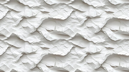 Seamless close up of a textured white paper background ideal for design projects and print applications