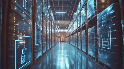 Digital Warehouse Interface for Logistics Optimization