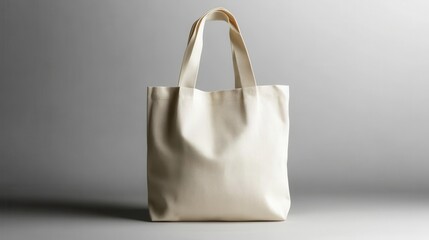 White canvas tote bag mockup on a clean white background, ready for custom design or logo placement