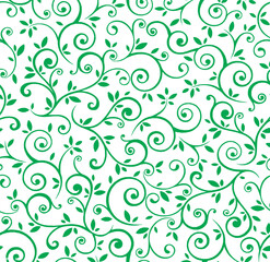 Vintage Seamless Floral Pattern