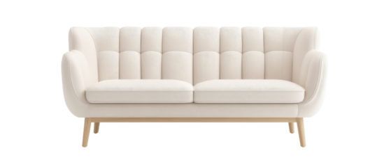 A white couch with a zebra print on it