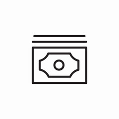 money cash icon sign vector