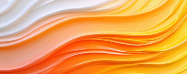 Tiger stripes in gradient hues from orange to bright yellow, glowing as if illuminated from behind.