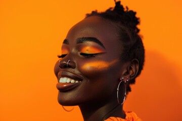 woman with dreadlocks smiling