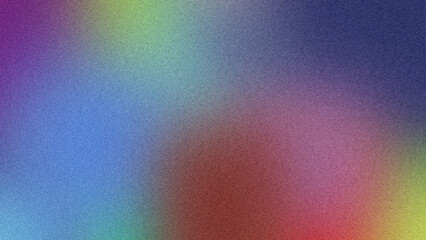 Futuristic Gradient Background with Subtle Grainy Noise for Posters, Vibrant Gradient Poster with Bold Colors and Grainy Texture