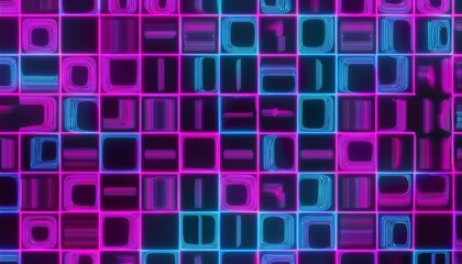 laser background of light lines and figures - games, computers, entertainment, virtual reality