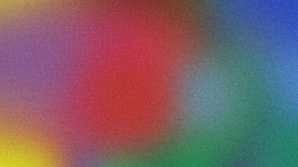 Modern Gradient Poster with Grainy Noise and Bold Colors, Artistic Poster with Smooth Gradient and Unique Grainy Texture