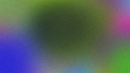 Modern Gradient Poster with Grainy Noise and Bold Colors, Artistic Poster with Smooth Gradient and Unique Grainy Texture