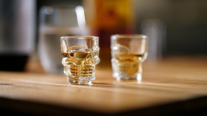 Verres de tequila