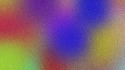 Modern Gradient Poster with Grainy Noise and Bold Colors, Artistic Poster with Smooth Gradient and Unique Grainy Texture