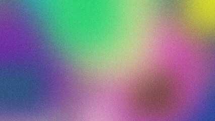 Modern Gradient Poster with Grainy Noise and Bold Colors, Artistic Poster with Smooth Gradient and Unique Grainy Texture