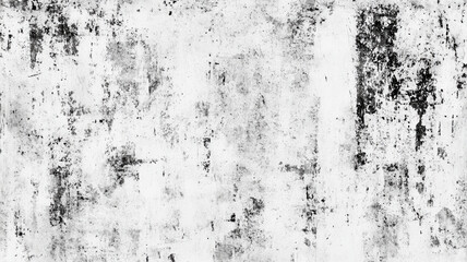 Abstract black and white grunge texture background. Scratched, worn surface with vintage distressed effect. Old wall or cracked texture concept.