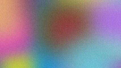 Modern Gradient Poster with Grainy Noise and Bold Colors, Artistic Poster with Smooth Gradient and Unique Grainy Texture