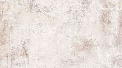 Fototapeta premium Light grunge texture with beige and white tones. Worn vintage wall surface with subtle stains and scratches. Faded concrete texture. Minimalist distressed background concept.