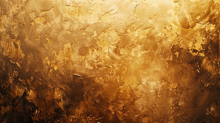 The surface features a dynamic blend of golden tones, with lighter areas highlighting the depth of textures. The warm colors evoke a calm and inviting ambiance