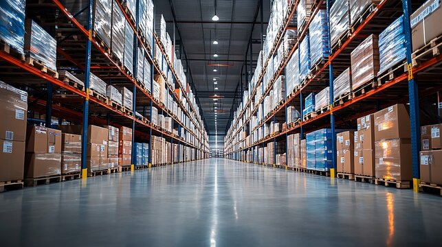 Efficient delivery operations in a technology-driven logistics hub with coordinated workflows