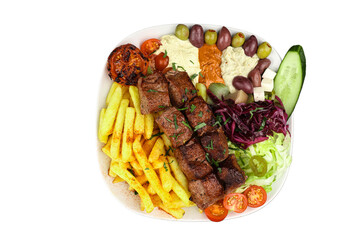 Grilled Chicken Skewers with Fresh Salad and Vegetables - High Quality
Grilled Salmon with Lemon, Rice, and Mixed Salad - Premium Quality
Juicy Grilled Chicken Fillet with Rice and Fresh Vegetables - 
