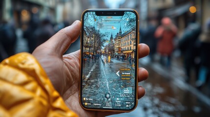 Augmented Reality Overlay in Urban Environment