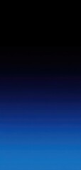 Fototapeta premium Minimalistic night sky wallpaper with gentle gradients of dark blue and black for a calming effect