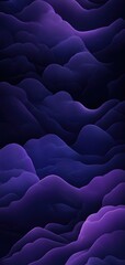 Obraz premium A minimalist design featuring an abstract pattern of dark purple clouds against a monochrome sky