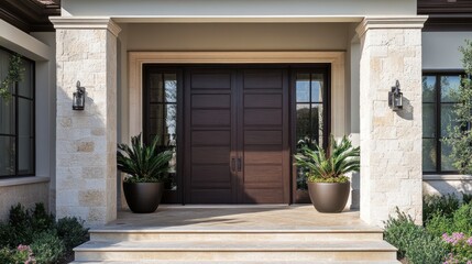 Modern Home Entrance