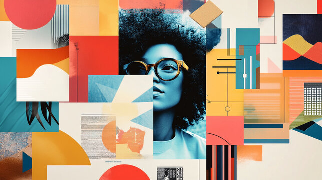 Visual collage showcasing various curated content formats, including articles, videos, and infographics-4