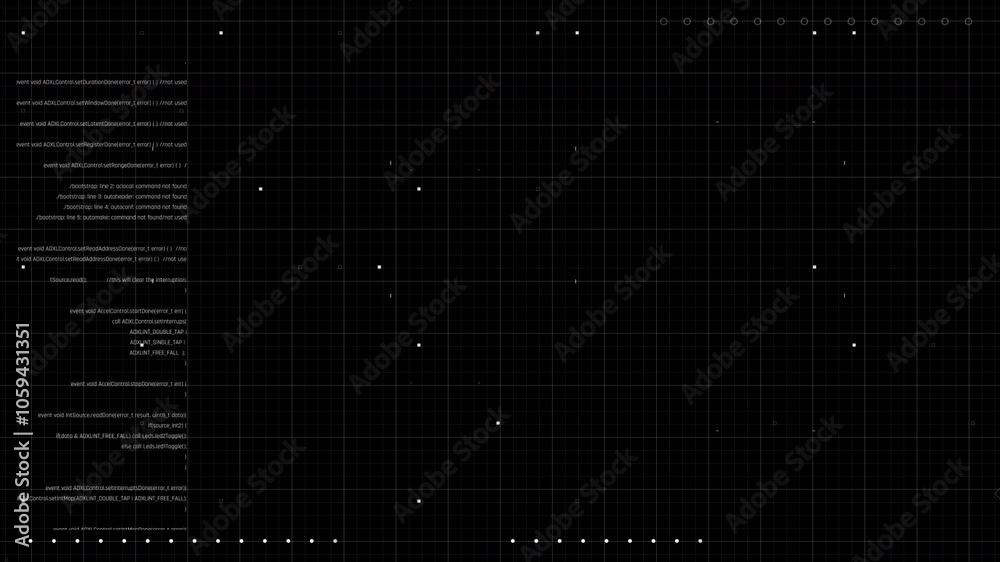 Poster universal technology line and frame video overlay futuristic hud head up display interface template 